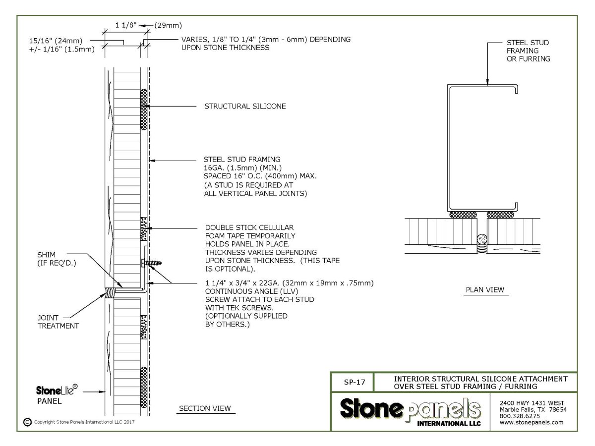 Stone Panels CAD BIM Details - Stone Panels | Natural Stone Panels ...