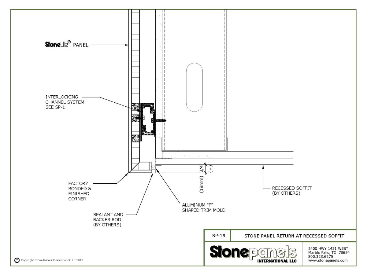 Stone Panels CAD BIM Details - Stone Panels | Natural Stone Panels ...